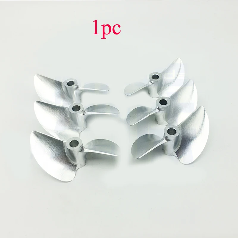 

1PC Competition-grade CNC 2 Blades CW CCW Propeller Aperture 4.76mm Aluminum Alloy Paddle Diameter 38-54mm for Model Boat Parts