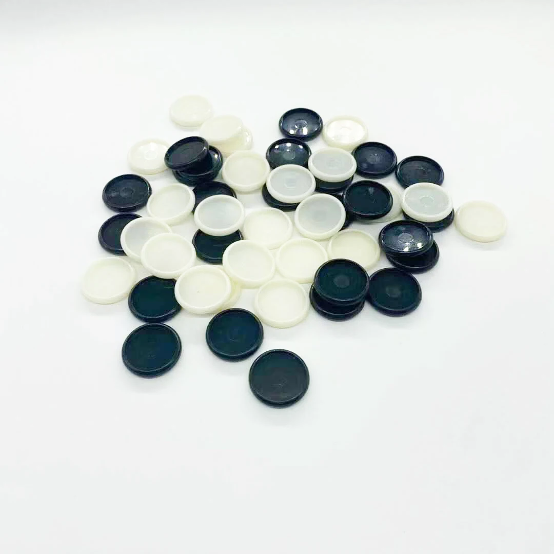 12pcs30mm Macaron Disc Binding Fichario Binding Rings Plastic Ring Mushroom Hole Loose-leaf Notebook Plastic Discs