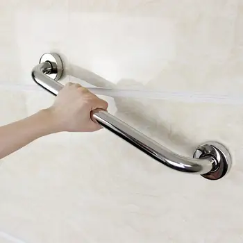 

Chrome Polished 304 Stainless Steel Bathroom Bathtub Handrail Safety Grab Bar for The Old People secure bathroom Handle Armrest