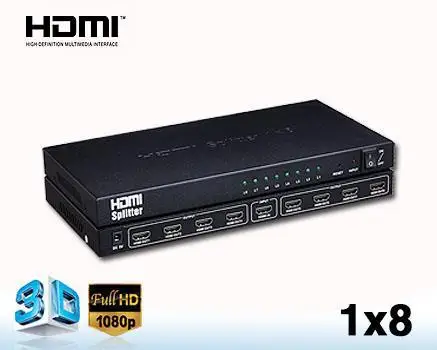

Support 1080p 3D HDMI Distributor 1 Points And 8 with Screen 8 Port HDMI Distributor HDMI Distributor