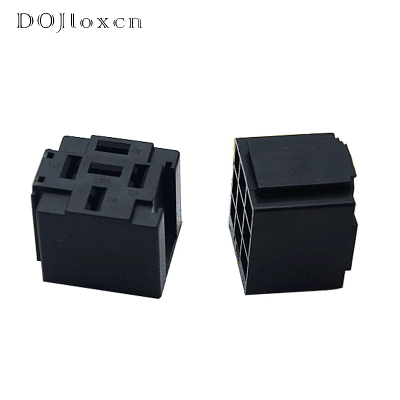 1/5/10/20/Sets 5 Pin Automotive Connector Relay Mount Horn Relay Flame Retardant, High Temperature Resistance 40A DJ7059-6.3-21