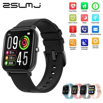 

P9 1.4 inch Smart Watch Men Full Touch Fitness Tracker Blood Pressure Sport Smart Clock Women Temperature Smartwatch for Xiaomi