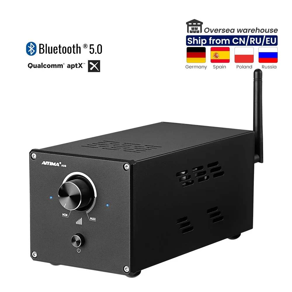 Усилитель AIYIMA A08 TPA3255 Bluetooth 5 0 315Wx2 | Электроника