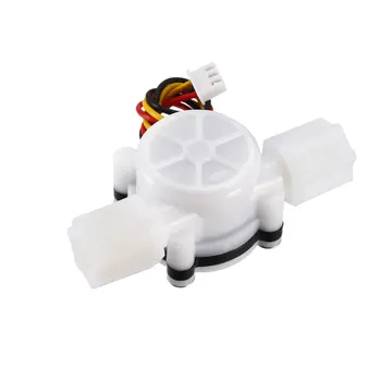 

uxcell 1 Pcs G1/4 Hall Effect Liquid Water Flow Sensor Switch Flowmeter Counter DC5V 0.3-6L/min White YF-S402 0.8MPa