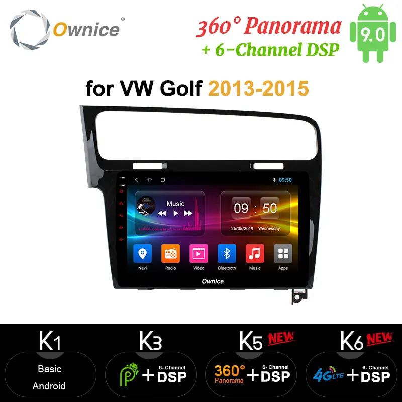 Ownice DSP Carplay Octa Core 10 1 &quotAndroid автомобильный DVD GPS Navi для VW Golf 7 2014 Радио стерео с 2 Гб ОЗУ