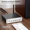 AIYIMA TPA3116 сабвуфер Bluetooth усилитель HiFi TPA3116D2 2,1 канальный цифровой аудио усилитель 50 Вт * 2 + 100 Вт DC12-24V ► Фото 2/6