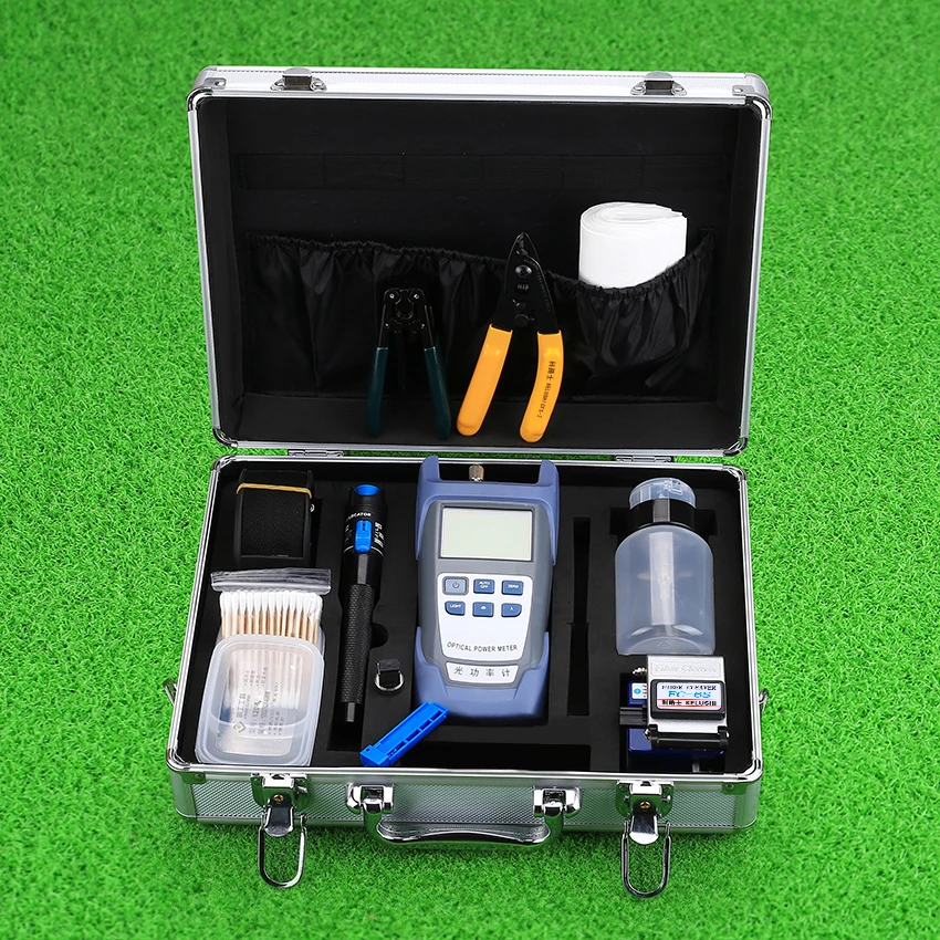 KELUSHI FTTH Fiber Optic Tool Kit with Fibra