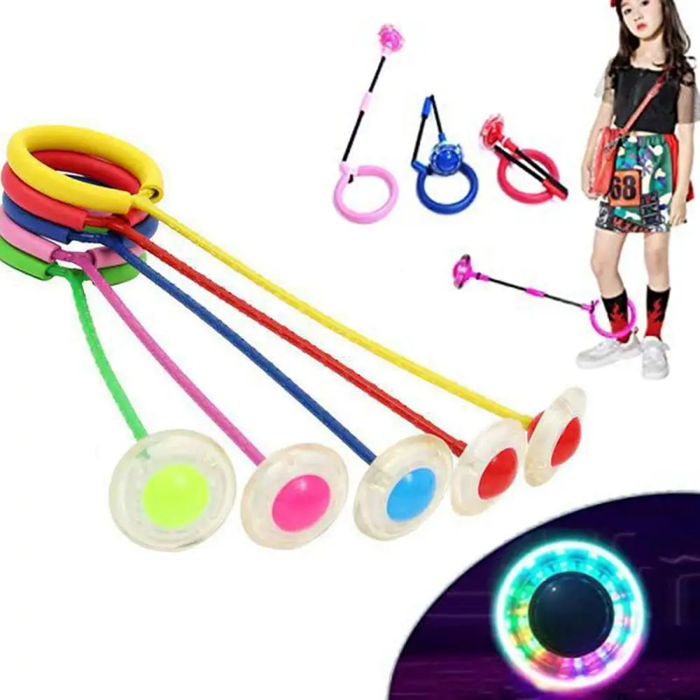 

Children Jumping Ball Neutral Plastic Hyun Dance Flash Rotation Jump Ring Hop Adult Fitness Bouncing Ball