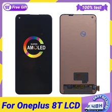 Écran tactile LCD Amoled, 6.55 pouces, pour OnePlus 8T 1 + 8T 1 + 8t, Original=