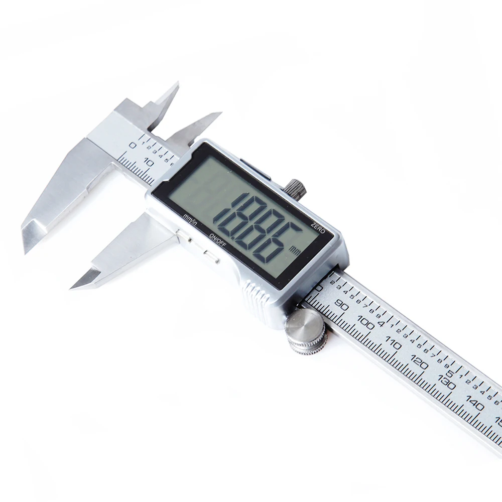 Electronic Digital Caliper HD Full Screen Full Metal 0 150mm Stainless