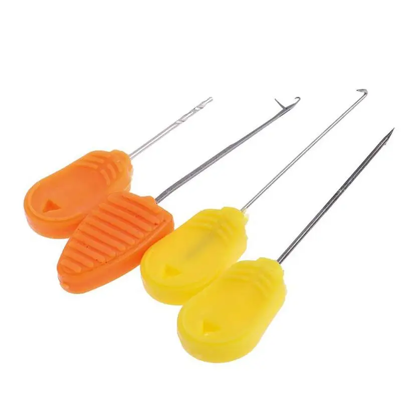 

4 in 1 Combo Set Carp Fishing Hook Stringer Rigging Bait Needle Fish Drill Tackle Tool Fishing Lure Rigging Bait kit Tool