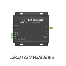 E32-DTU-433L30 Lora Long Range RS232 RS485 SX1278 SX1276 1 Вт IoT беспроводной приемопередатчик 30dBm Передатчик Приемник 433 МГц модуль