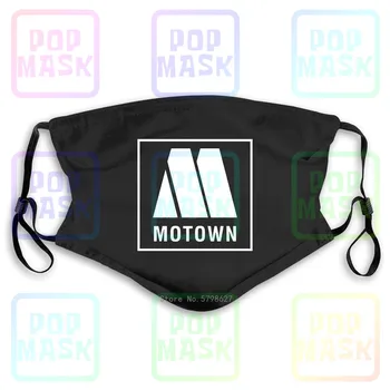 

Motown Record Label Detroit Soul Music Jackson 5 Michael Jackson Five Washable Reusable Mask with 2Pcs PM2.5 Filters 5 Layers