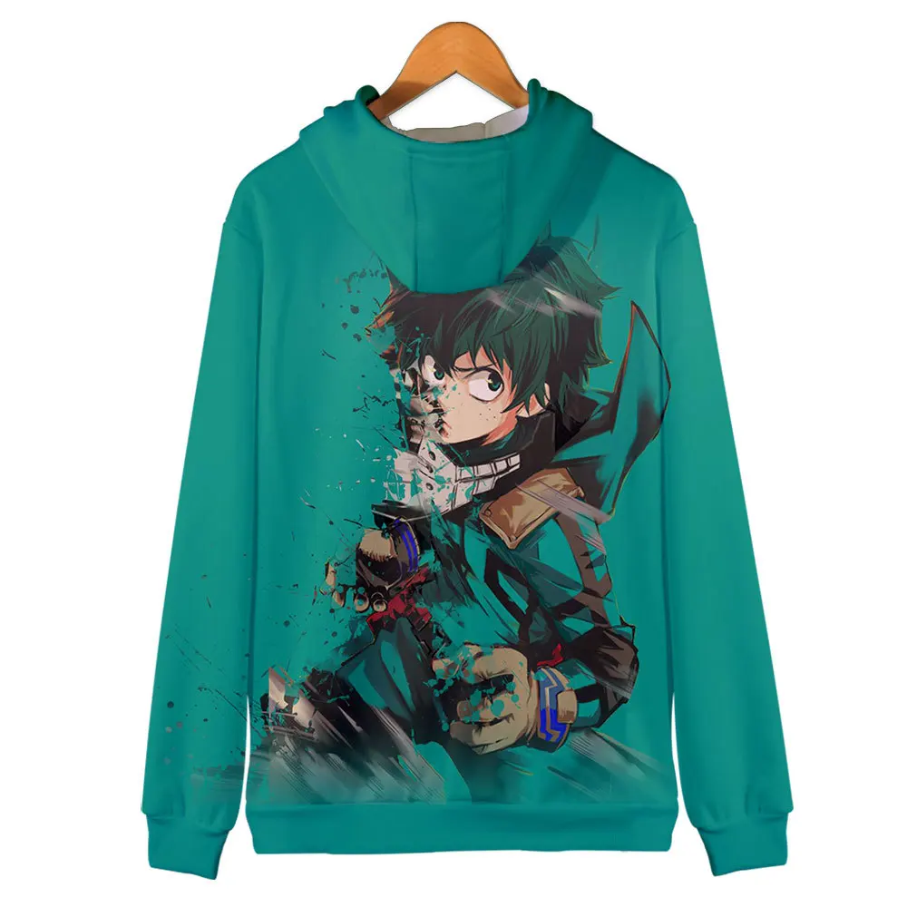 My Hero Academia Boku Anime 3D Print Hoodies