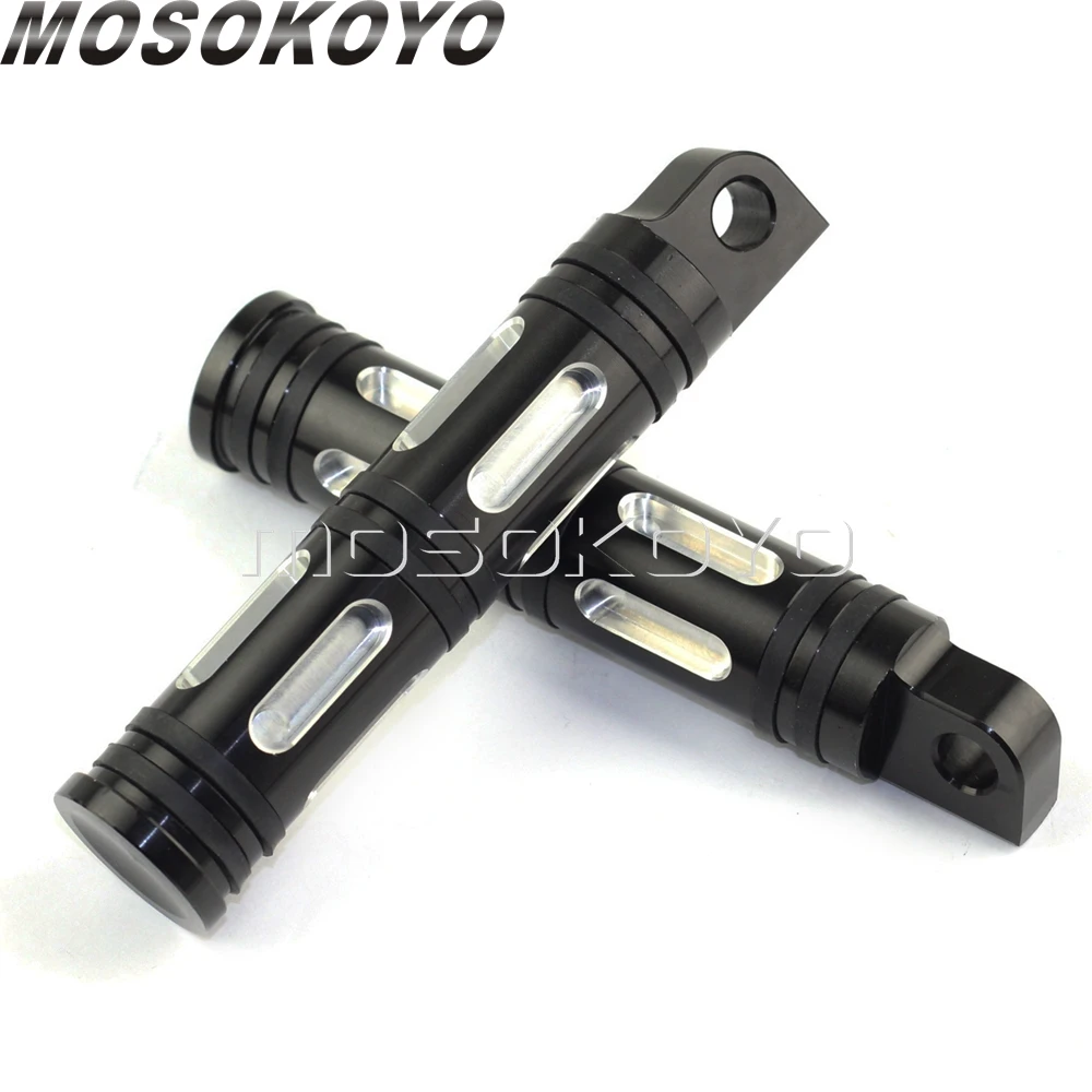 2 шт. Мотоцикл CNC подножка мужской крепление Foopeg подножки для Harley Sportster Dyna Street Bob пользовательские Softail Fat Boy Touring