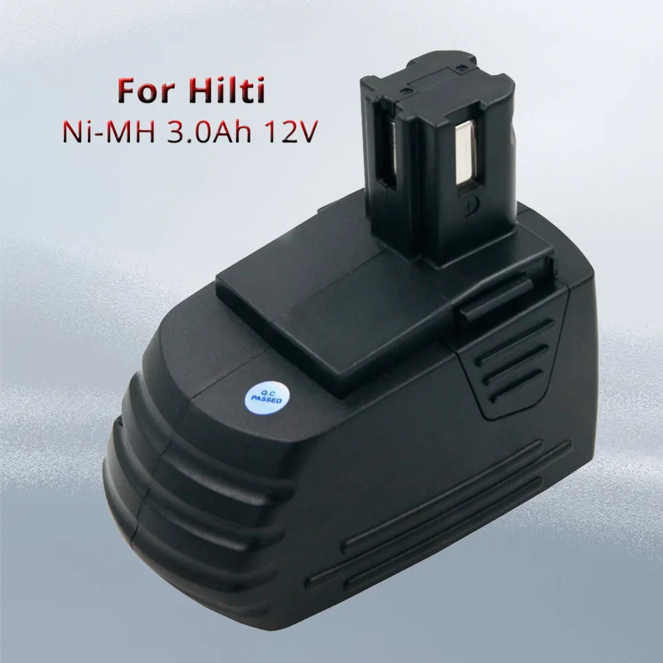 2021 перезаряжаемая батарея для Hilti 340889 SF126 SFB125 power tool SID121 SF120-A SF121 12V 3A Nimh сменная |