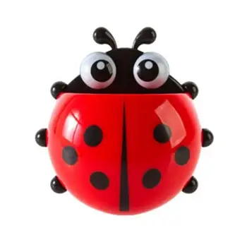 

Creative Cartoon Portable Animal Sucker Ladybird Designed Toothbrush Holder