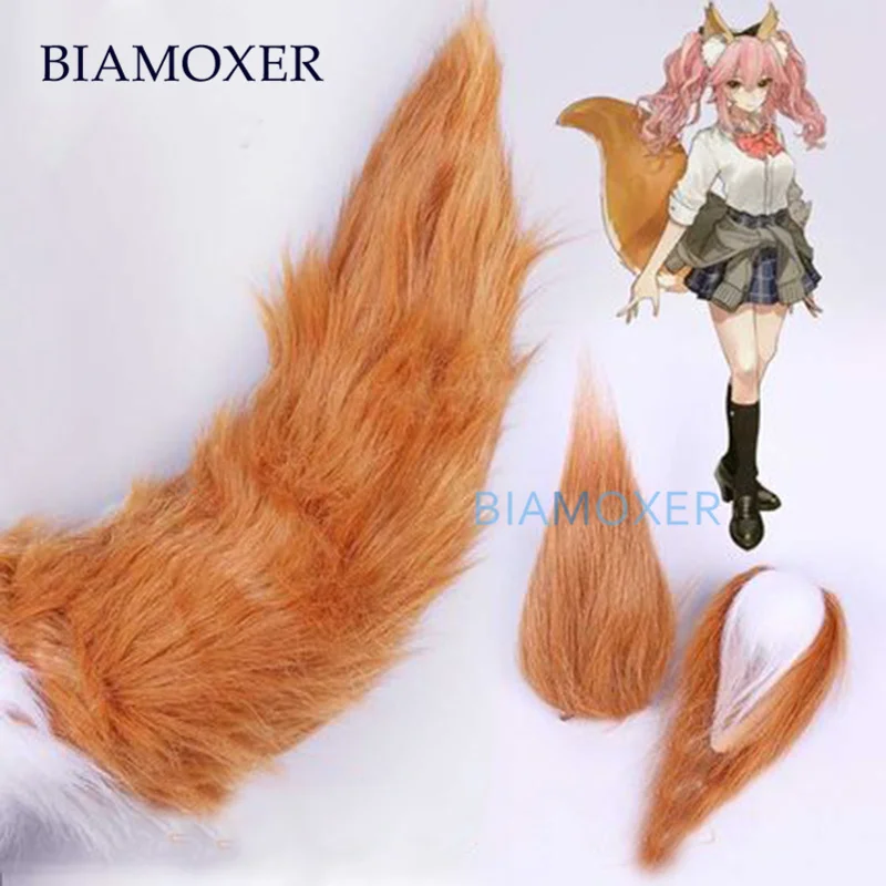 Fate Grand Order EXTELLA CCC FGO tammo no Mae Maid Ears Tail Anime Cosplay | Тематическая одежда и униформа