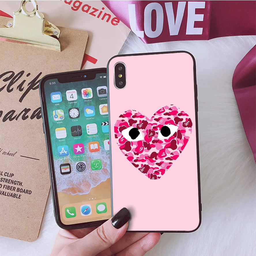 Любовь Игра CDG как мальчики чехол для телефона чехол для Apple iPhone 8 7 6 6S Plus X XS MAX 5 5S SE XR 11pro max - Цвет: A11