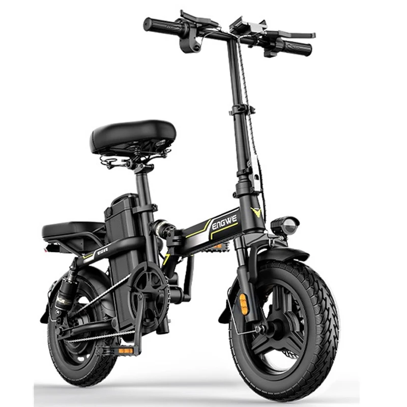 14inch Mini Electric Bike 400w Powerful Folding Scooter Mountain Electric  Bicycle 48v32a Lithium Battery City E Bike Free Tax - Electric Bicycle -  AliExpress