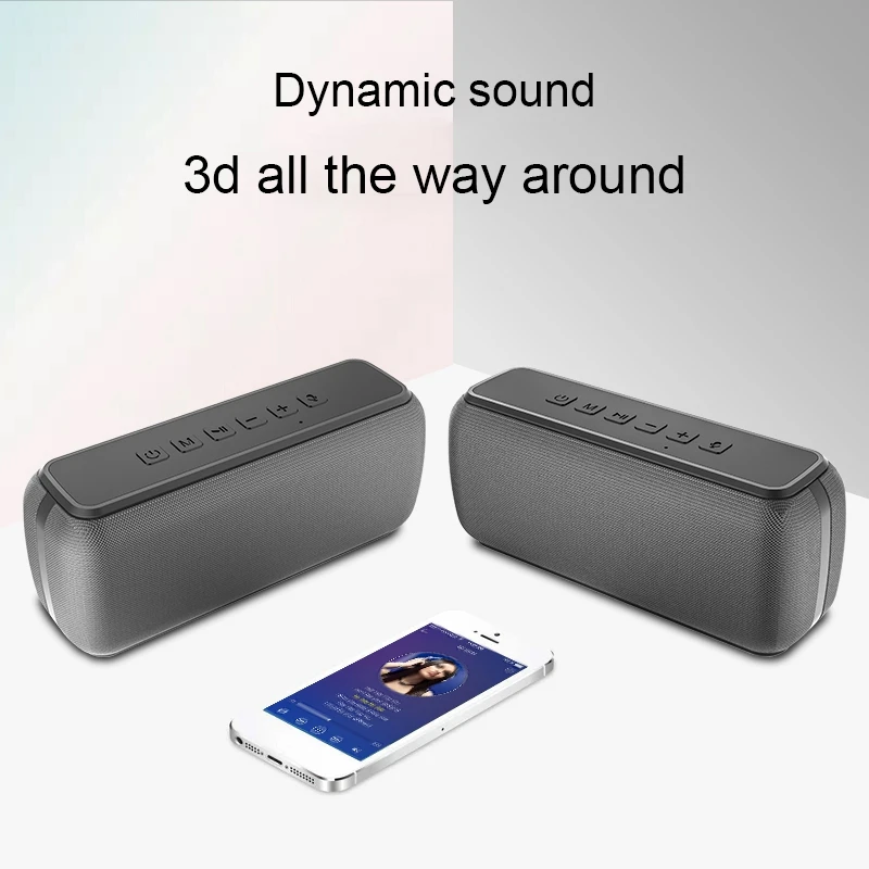 50W High Power Bluetooth Speaker Subwoofer Outdoor