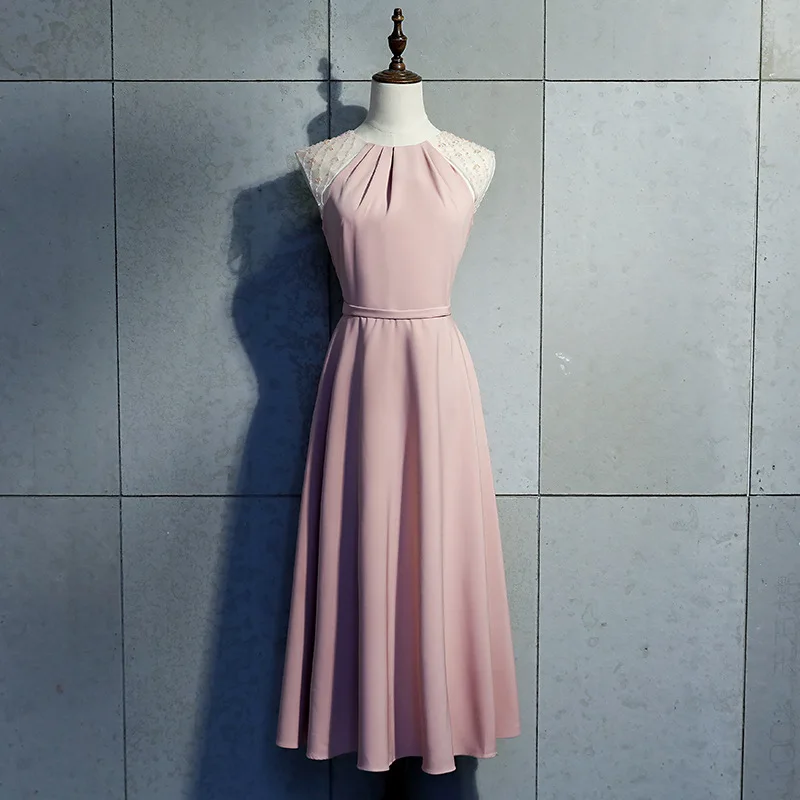 

2020 Sale Primera Comunion Baptism Gown Gengli Party Dresses Celebrity Everyday Dress Female 2020 New Long Bridesmaid In The