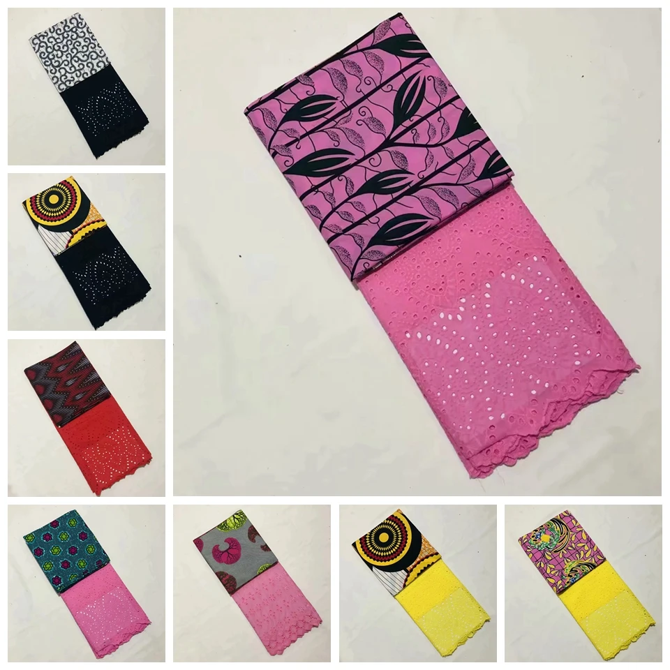 dry lace and ankara combination styles