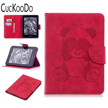 

CucKooDo Premium Leather Folio Stand Case Cover with Card Pocket Auto Wake & Sleep For Amazon Kindle Voyage 6'' ( 2014 Release )
