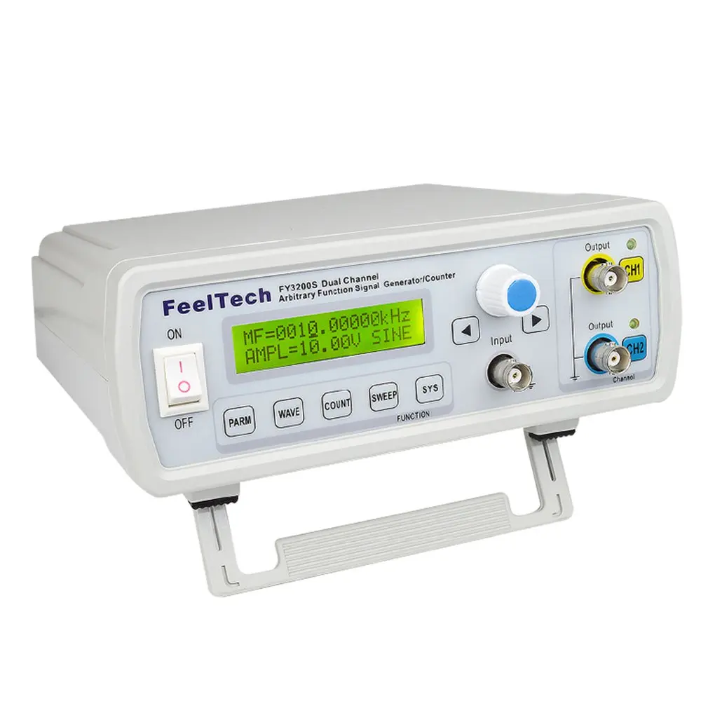 

FY3200S 20MHZ Digital DDS Dual-channel Function Signal Source Generator Arbitrary Waveform/Pulse Frequency Meter Sale