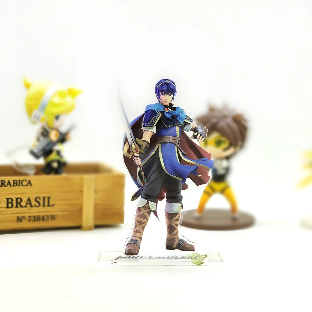 Fire Emblem Marth Acrilico Stand Figure Model Plate Holder Cake Topper Anime Cool Game