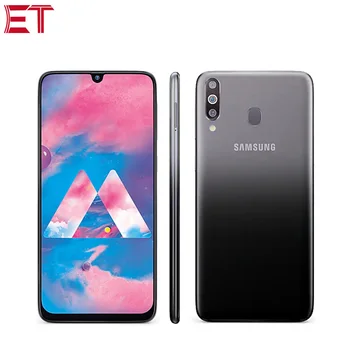 Перейти на Алиэкспресс и купить Абсолютно Новый Samsung Galaxy M30 M305F-DS 4 Гб ОЗУ 64 Гб ПЗУ мобильный телефон 6,4 дюйма Восьмиядерный Тройная задняя камера 13 МП + 5 Мп + 5 Мп Android телефон