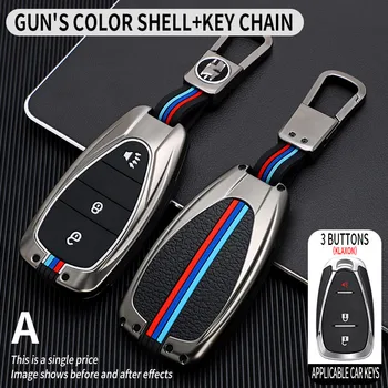 Custodia per auto Smart Key Cover per Chevrolet Malibu Equinox Cruze Camaro 2016 2017 2018 2019 supporto Shell accessori Car-Styling - Custodia per auto Smart Key Cover per Chevrolet Malibu Equinox Cruze Camaro 2016 2017 2018