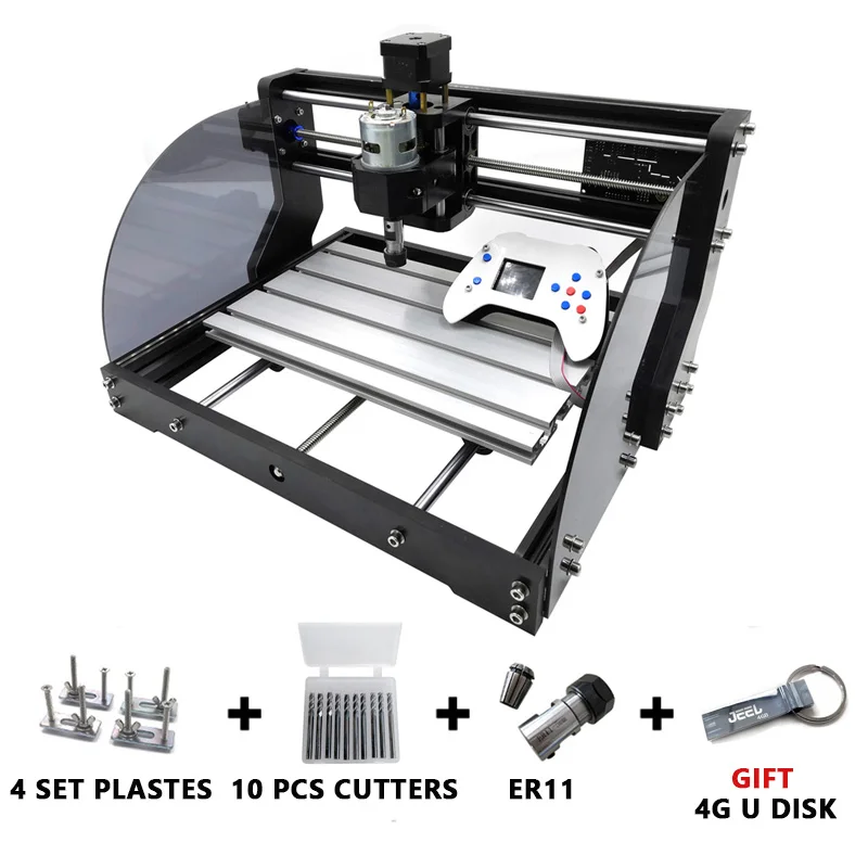 No Laser CNC 3018 Pro Max лазерный гравер GRBL DIY 3 оси pcb фрезерный лазерный гравировальный станок деревянный маршрутизатор обновление 3018pro с офлайн - Цвет: No Laser