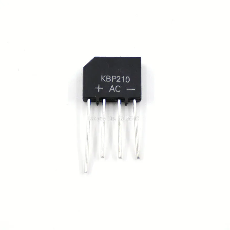 10PCS KBP210 2A 1000V Rectifier Bridge Rectifiers Diode DIP-4 New