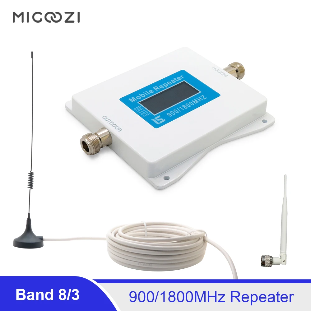 3G 4G Signal Booster Repeater Set Dual Band GSM