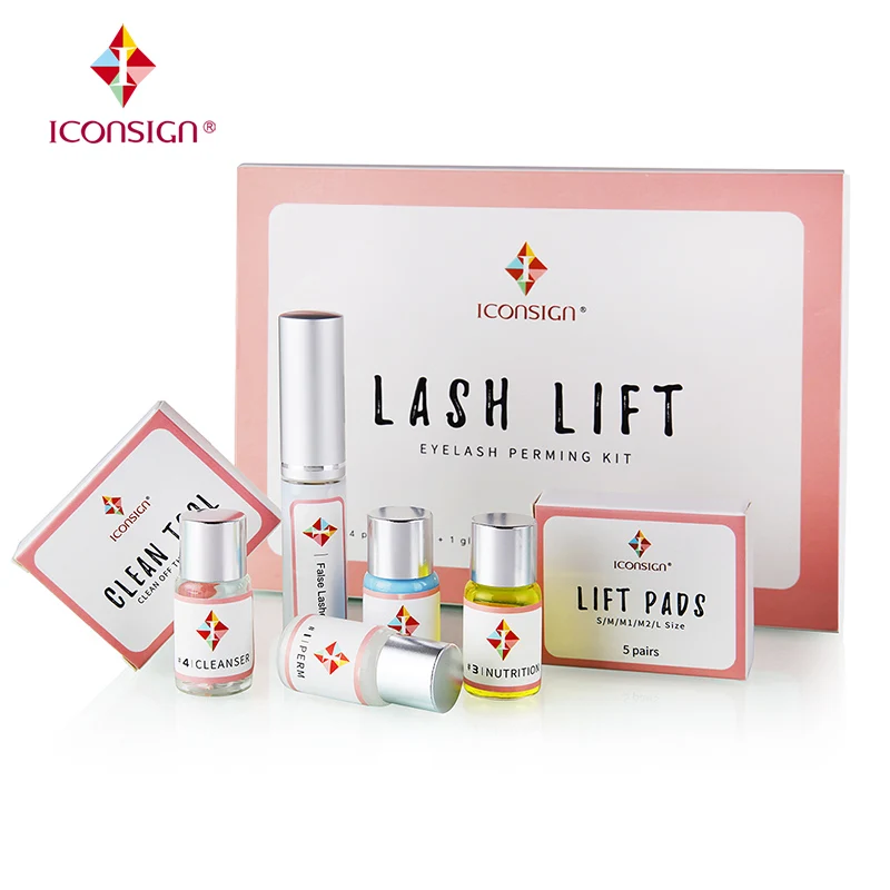 Professional Lash lift Kit Makeupbemine ресницы Набор для ламинирования ресниц ICONSIGN ресницы Набор для завивки может сделать ваш логотип и корабль по Быстрая