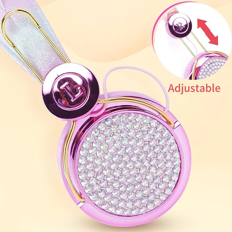 Cute Unicorn Wired Headphone With Microphone Girls Daughter Music Stereo Earphone Computer Mobile Phone Gamer Headset Kids Gift