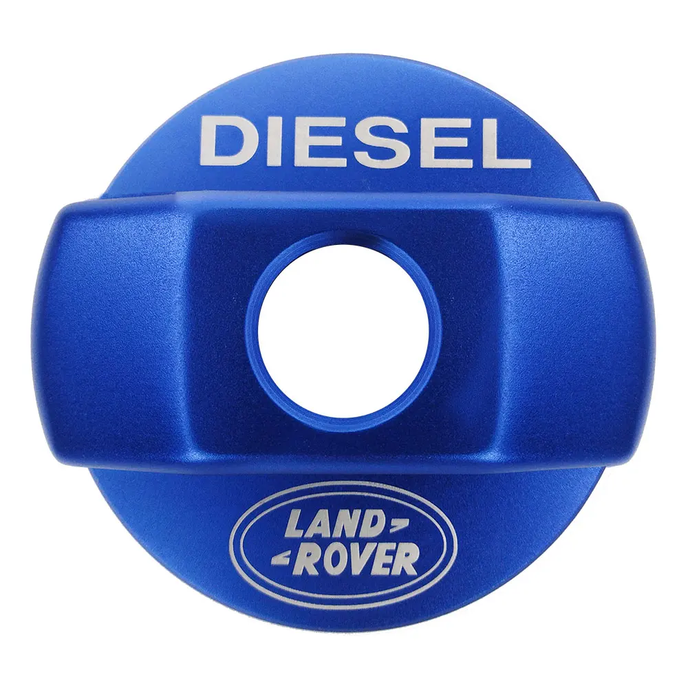 blue Fuel Tank Cap 10 шт мульти Передний+ задний противотуманный фонарь заднего хода светильник полный светодиодный Defender обновления Комплект для Land Rover Defender 1990 - Цвет: blue Fuel Tank Cap