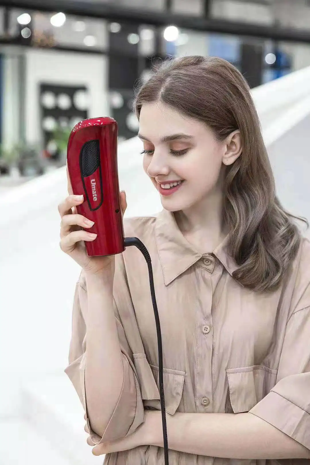 

Rose-Shaped Multi-Function LCD Curling Iron Professional Hair Curler Styling Tools Curlers Wand Curl Automatic Curly Hair