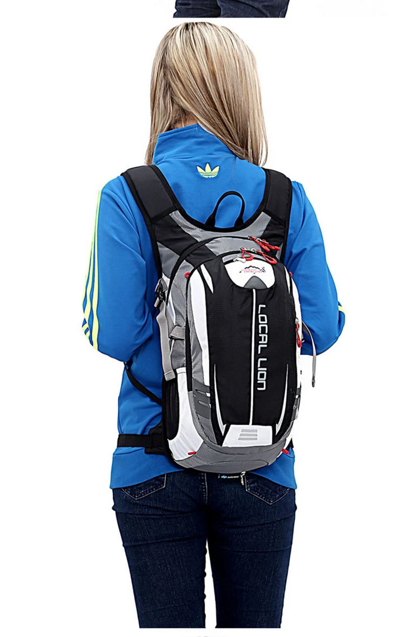 Best 2018 Professional Cycling Sport Backpack 600D Nylon 18L Suspension Breathable Bicycle Bag Rainproof Outdoor Riding Bike Bags 54