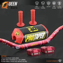 Руль для Pro Taper Pack Bar 1-1/" 6 дней Fatbar Колодки Ручки Pit Pro Racing Dirt Pit Bike мотоцикл с адаптер cnc