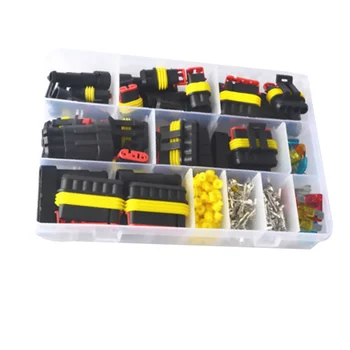 

240Pcs Waterproof Car Wire Connector Plug Set 1-6P with Fuss Automobile Waterproof Connector