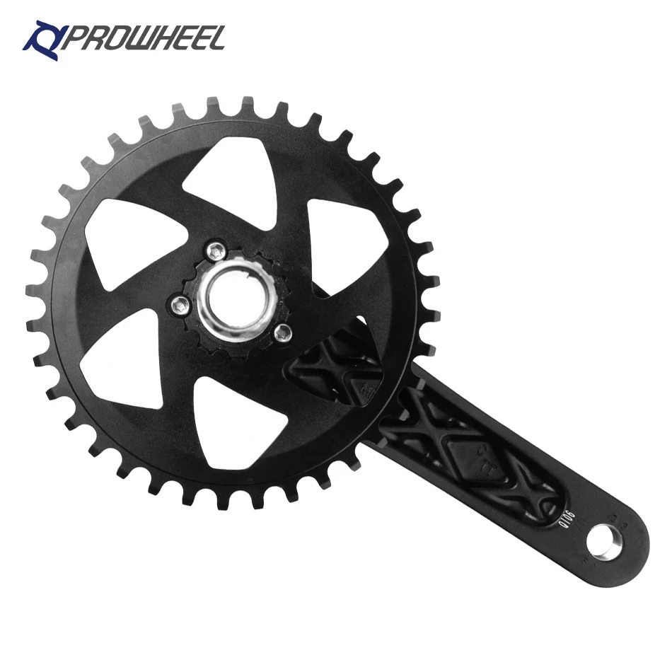 PROWHEEL 9/10/11 Скорость Crank передняя Звездочка комплект BB каретка 170 мм 36Т GXP с зубцами пластина MTB велосипеда диаметра окружности болтов(звездочка цепной передачи