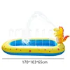 Cartoon Inflatable Dinosaur Fountain Outdoor Dolphin Watering Mat Children's Water Toys Frog Swimming Pool Shark Swimming Pool 5