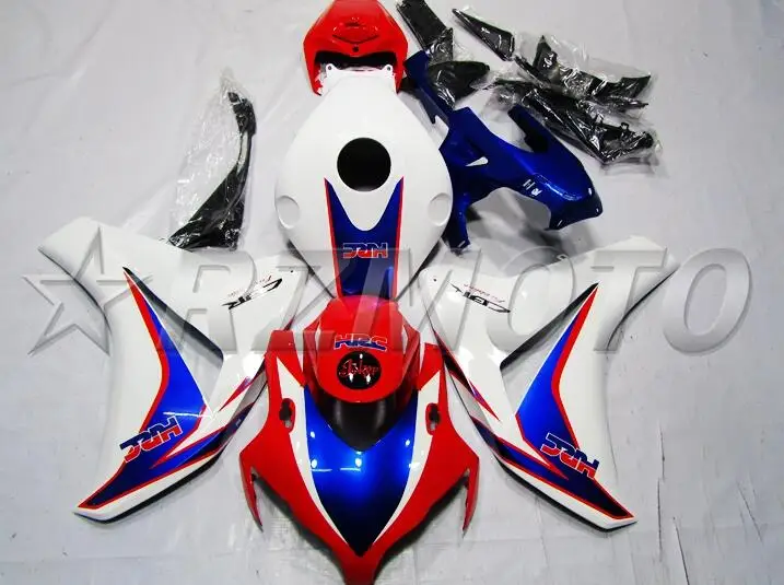 Топ(литья под давлением) ABS Полный комплект обтекателя пригодный для Honda CBR1000RR 08 09 10 11 2008 2009 2010 2011 CBR1000 RR изготовленный на заказ, высокая отключающая способность