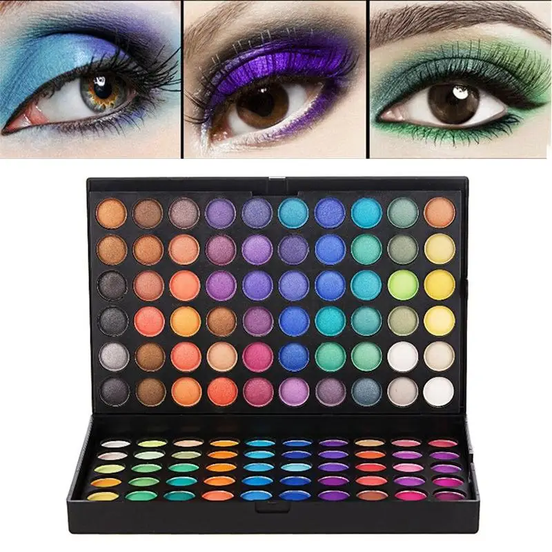

3 Layer Eyeshadow Pallete Makeup Eyeshadow Palette Cosmetic Make Up Eye Shadow Palette Full Size Luminous Set Kit 180 Color