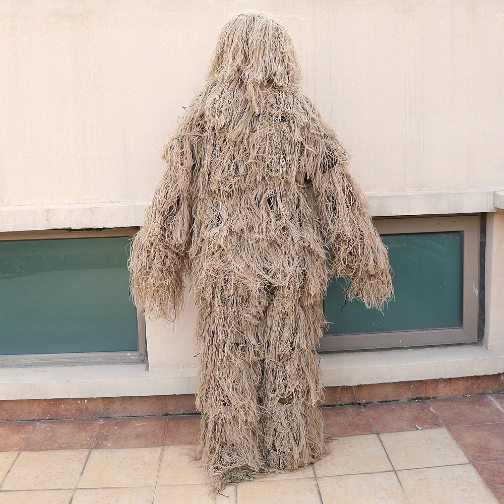 Охотничий лесной 3D бионический камуфляж снайперский Ghillie костюм тактическая камуфляжная одежда
