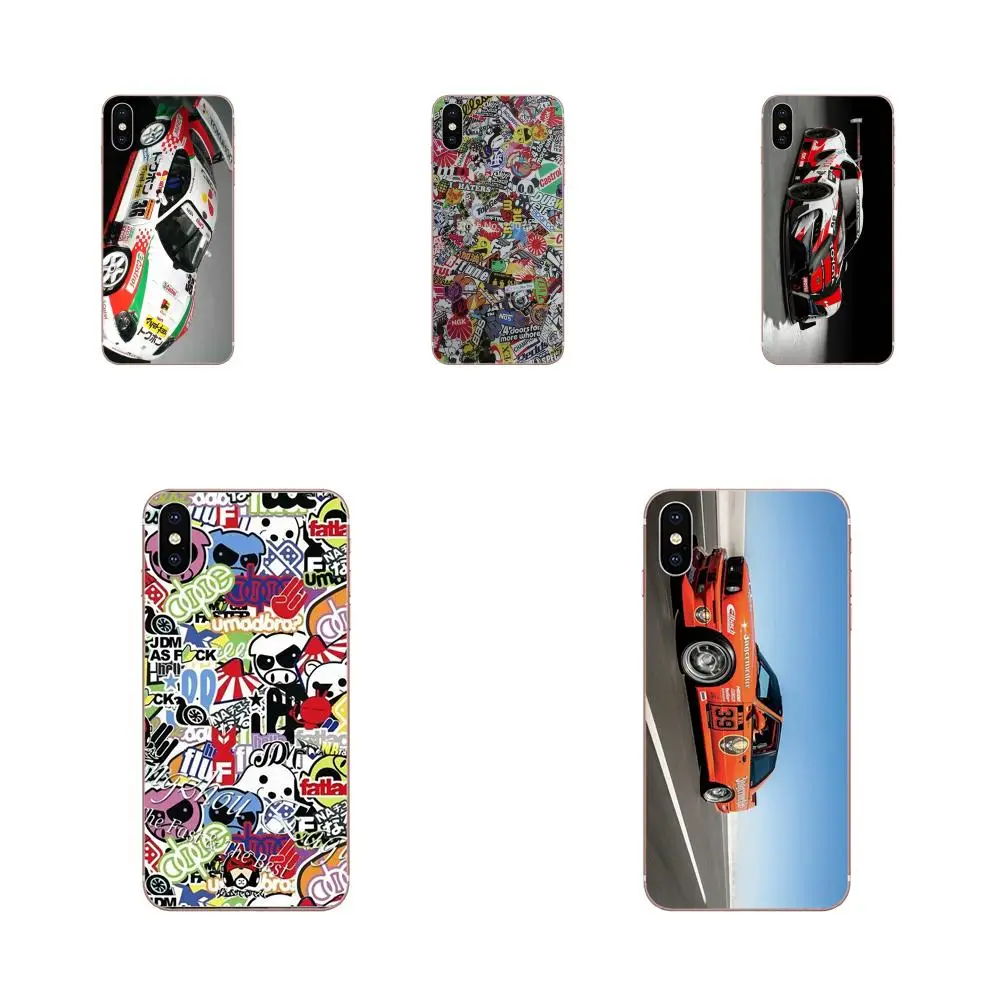 

For Xiaomi Redmi Mi 4 7A 9T K20 CC9 CC9e Note 7 9 Y3 SE Pro Prime Go Play Soft Case Accessories Racing Cars Fans Sticker Bomb