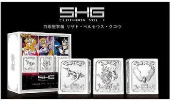 

SHG Constellation Box Silver Saints Cloth Myth Vol1 Vol2 Vol 3 Vol4 Centaurus Ophiuchus Sagitta Canes Aquila God Saint Seiya Box