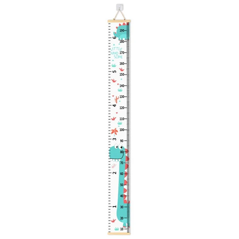 Height Chart Kids Growth Chart Canvas Portable removable 